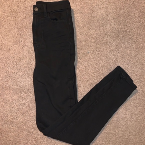 American Eagle black jeggings - Picture 2 of 2